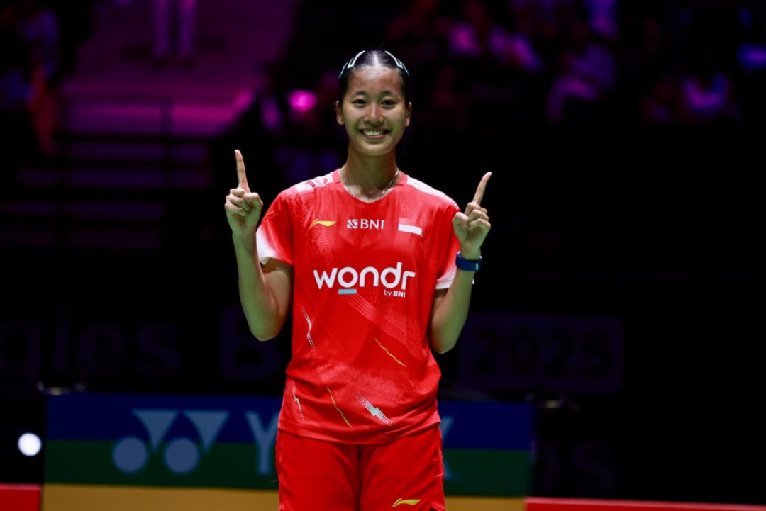 Kejuaraan Dunia BWF 2025: Putri KW Tembus Semifinal, Akhiri Penantian 10 Tahun Tunggal Putri Indonesia