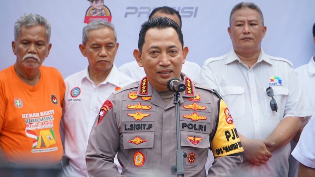 Ucapkan Hari Buruh, Kapolri: Buruh sebagai Penggerak Utama Pertumbuhan Ekonomi Indonesia