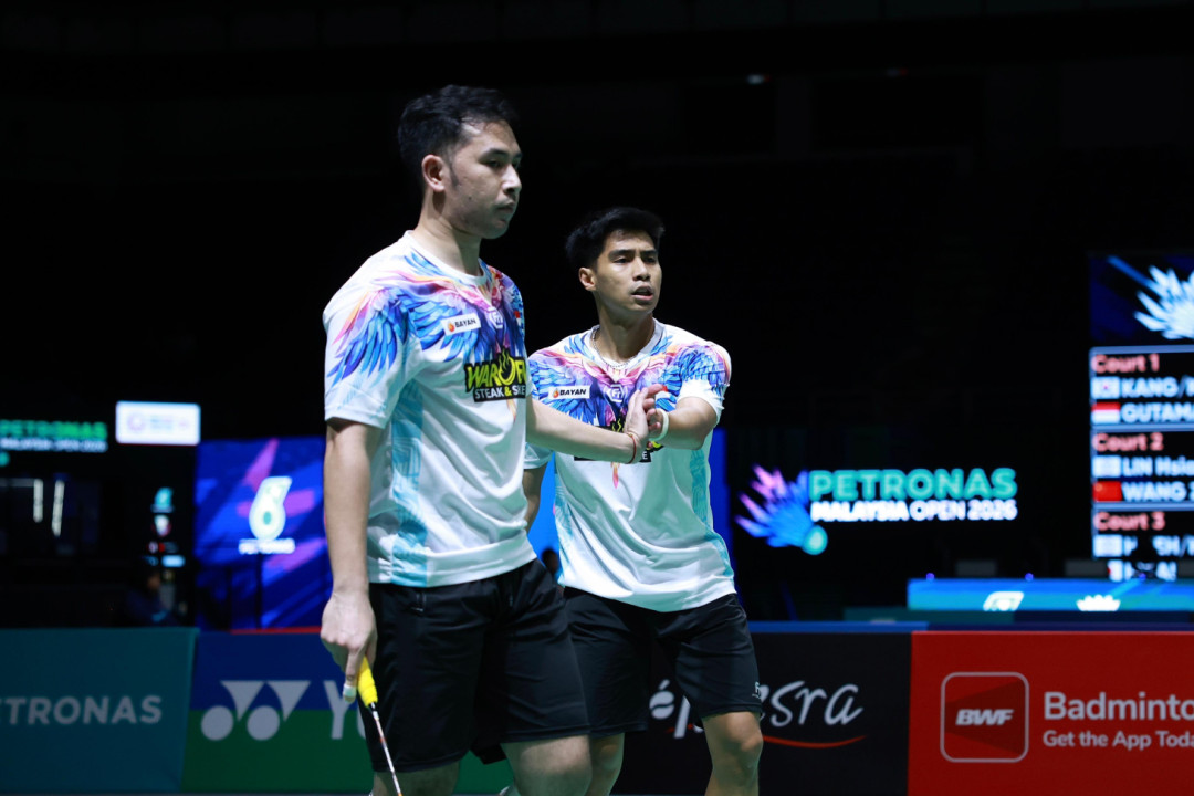 Malaysia Open 2026: Sabar/Reza Bersua Andalan Tuan Rumah di Perempat Final