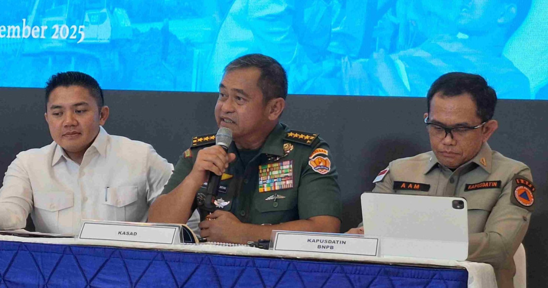 KASAD Soal Penanganan Bencana: Ini Tercepat Selama Operasi Kemanusiaan