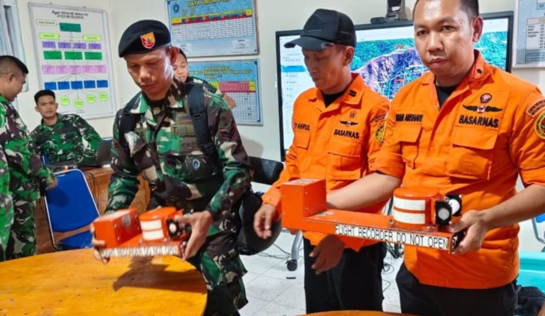 Tim SAR Temukan Kotak Hitam PK-THT