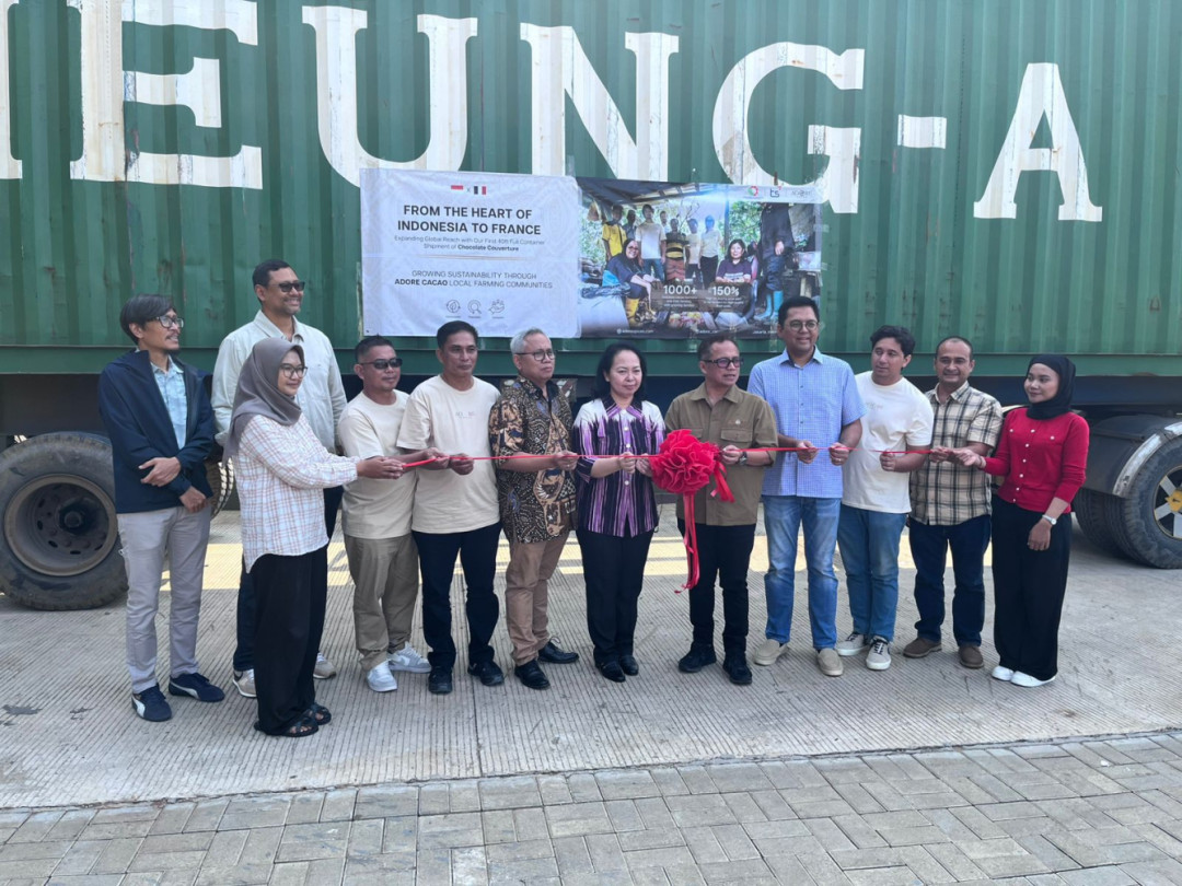 Ekspor Perdana Kakao Olahan RI Tembus Pasar Prancis