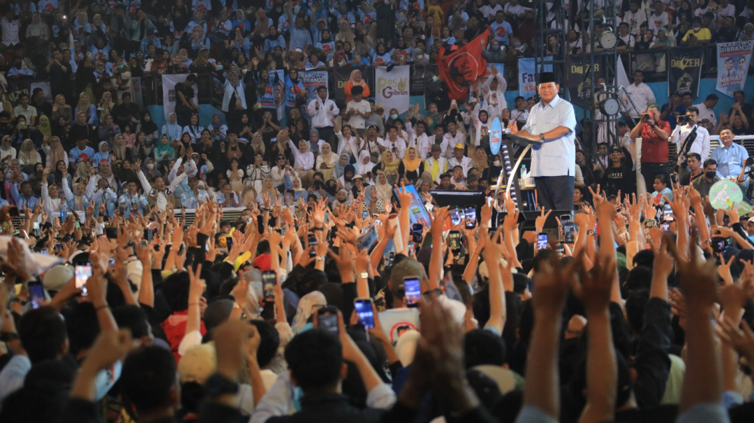 Prabowo Sampaikan Terima Kasih Atas Kesetiaan Dukungan Masyarakat Makassar