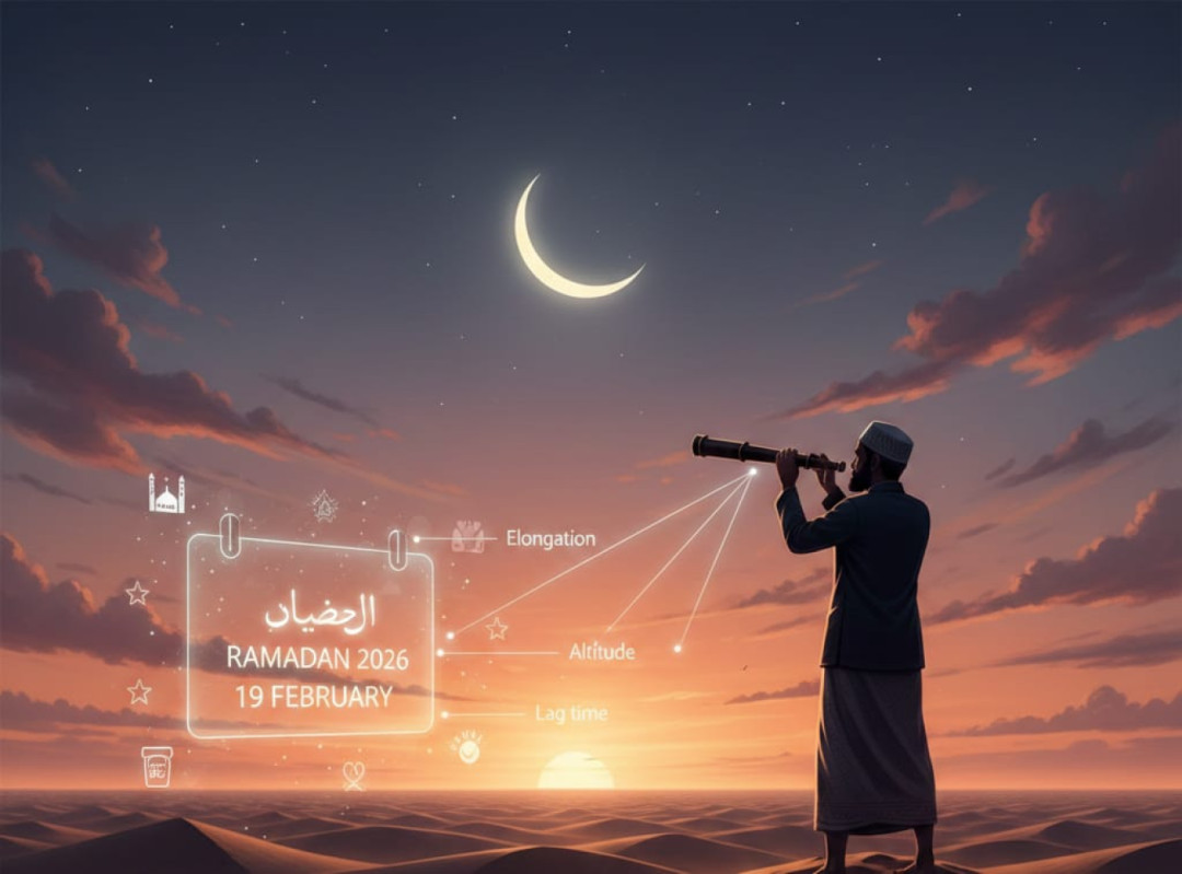 Awal Ramadan 2026 di Negara Belahan Dunia