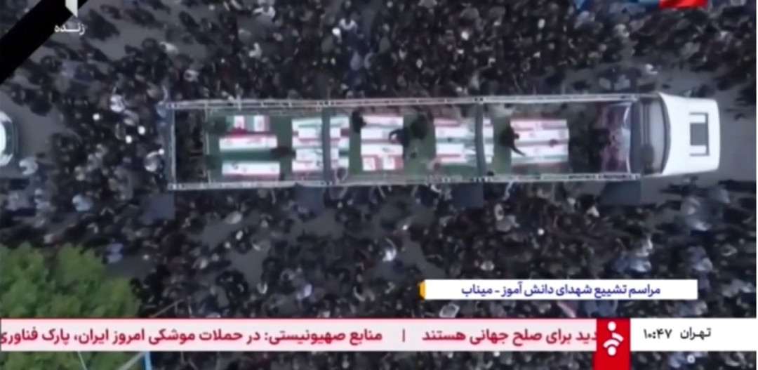 Duka Iran Pascaserangan Sekolah di Minab