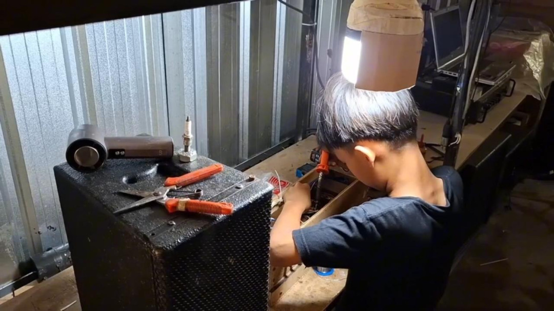 Unik, Bocah SD di Gunungkidul Mahir Merakit Sound System