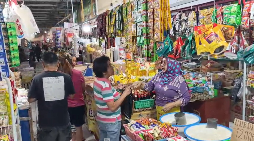 Jelang Imlek dan Ramadan, Harga Sembako di Pasar Tondano Stabil dan Stok Dipastikan Aman