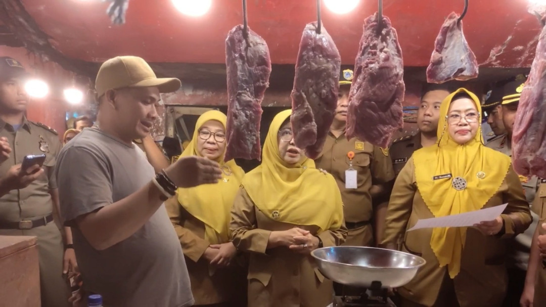 Pemkab Pandeglang Bersama BBPOM Sidak Pasar Tradisional