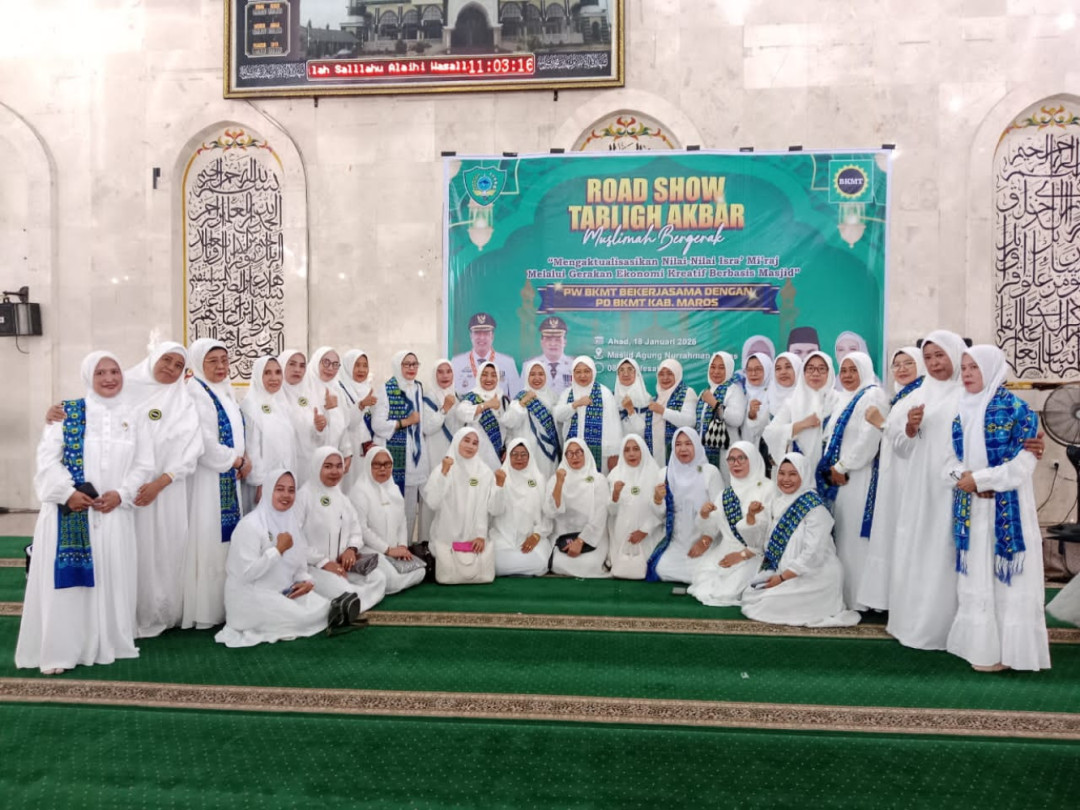 BKMT Sulsel Dorong Masjid Jadi Pusat Pendidikan dan Ekonomi Kreatif Umat