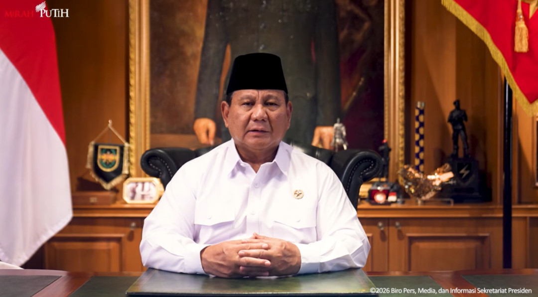 Presiden Prabowo Ucapkan Selamat Dharma Santi 2026, Tekankan Nilai Persaudaraan dan Toleransi