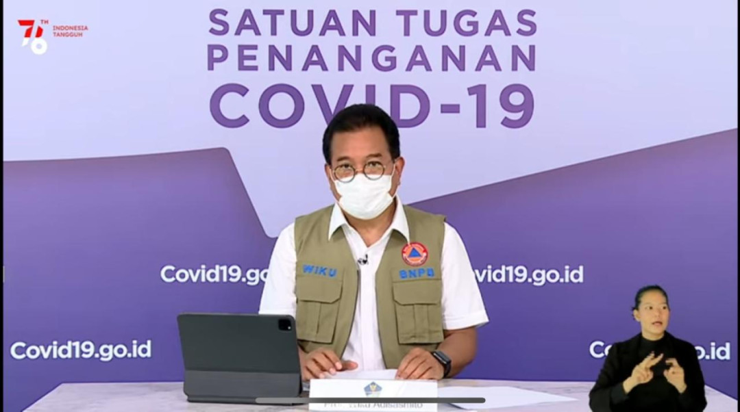 Satgas Covid-19: Indonesia Sudah Mulai Menuju Fase Endemi