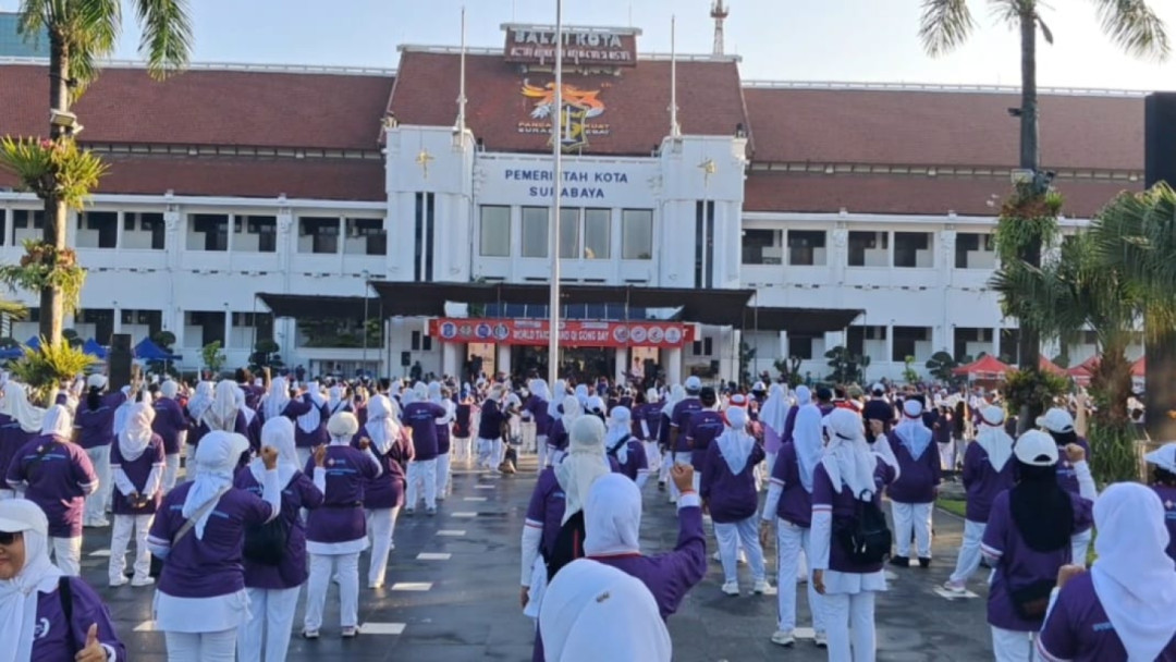 Ribuan Warga Surabaya Rayakan Hari Taichi Sedunia