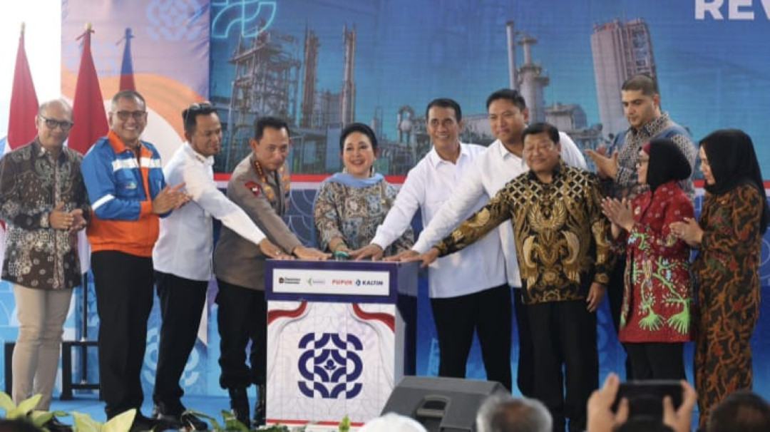 Revamping Pabrik Pupuk Kaltim Diresmikan, Mentan: Efisiensi Capai 16 Persen