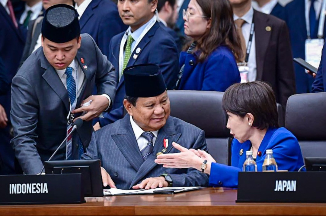 Momen Akrab Presiden Prabowo dan PM Jepang Sanae Takaichi Di KTT APEC