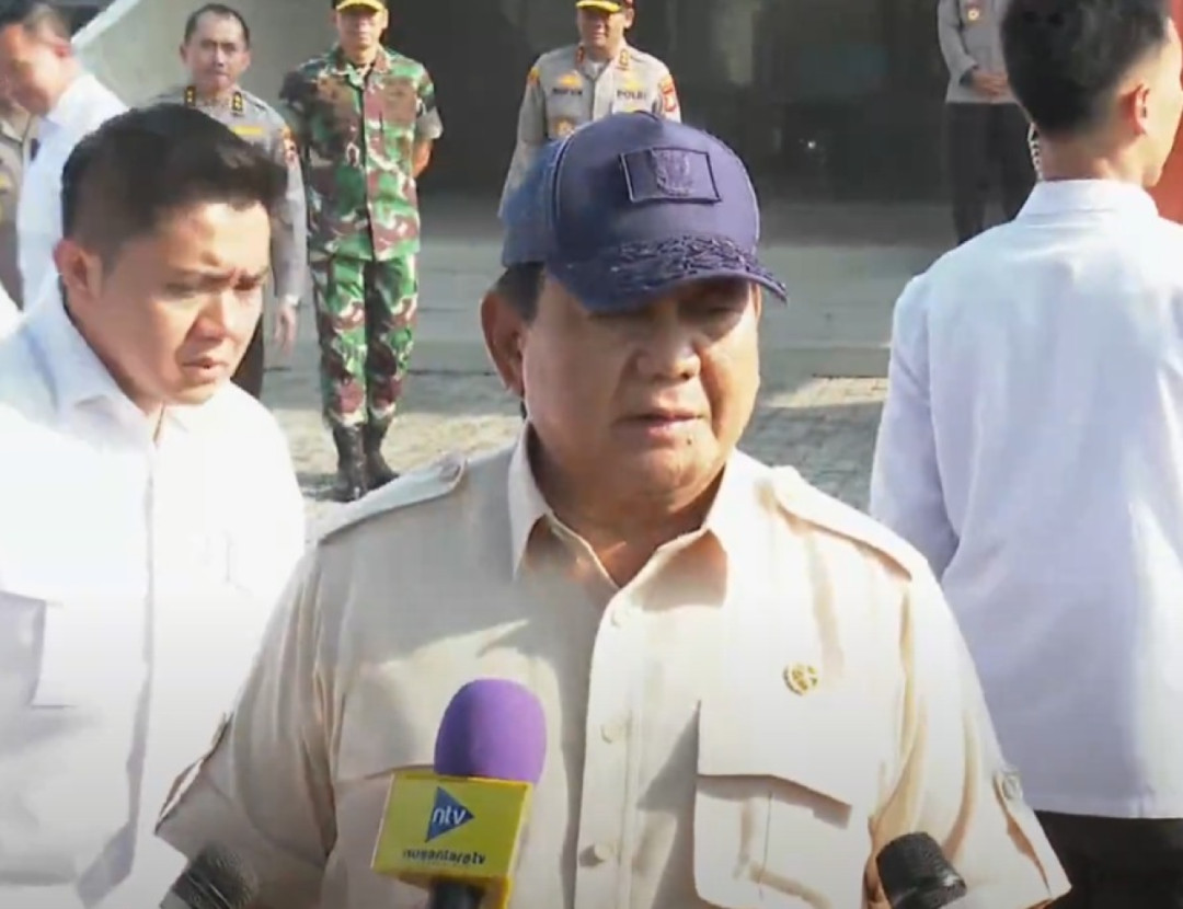 Presiden Prabowo Jenguk Petugas dan Warga Korban Kerusuhan, 17 Masih Dirawat