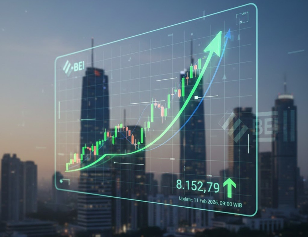 IHSG Menguat ke Level 8.152 Hari Ini