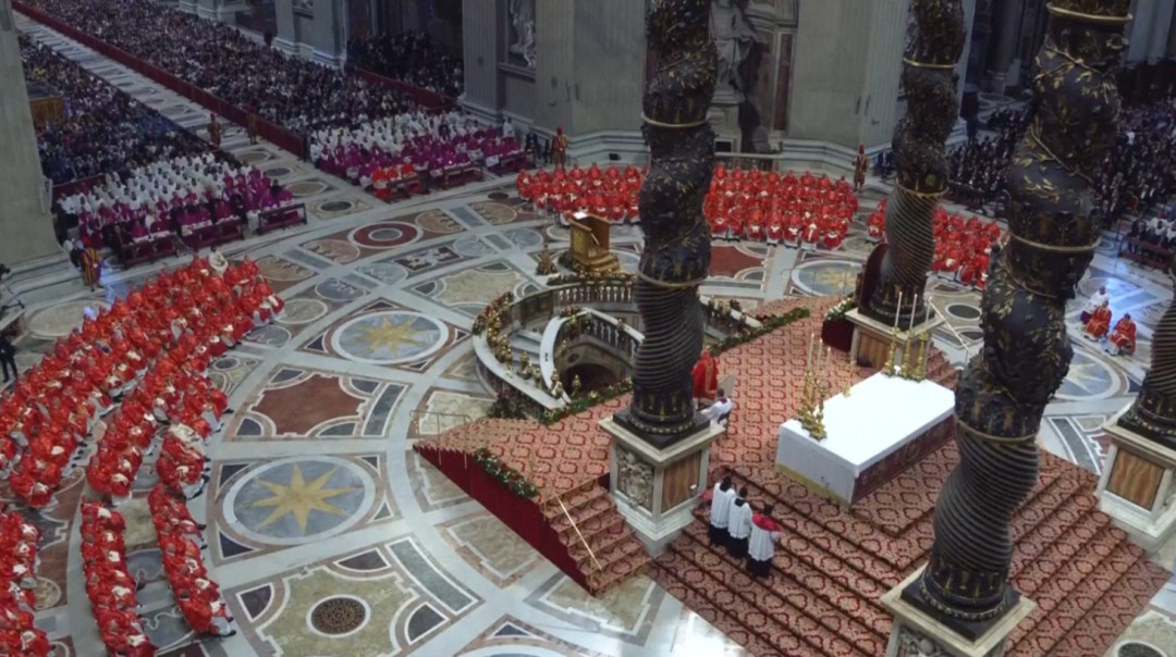 Misa “Pro Eligendo Pontifice” Digelar di Basilika Santo Petrus Jelang Pemilihan Paus Baru