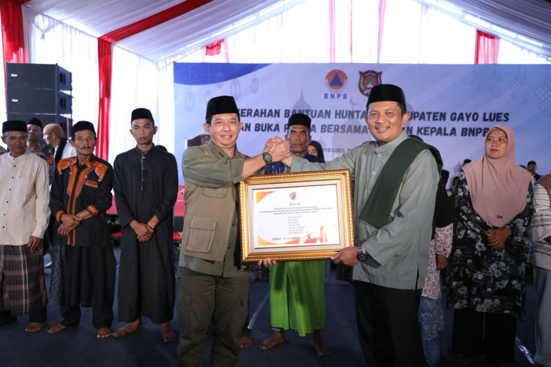 133 KK Korban Banjir di Gayo Lues Pindah ke Huntara