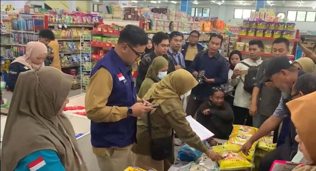 Pengawas Keamanan Pangan Temukan Beras Tak Sesuai Syarat di Supermarket Gorontalo