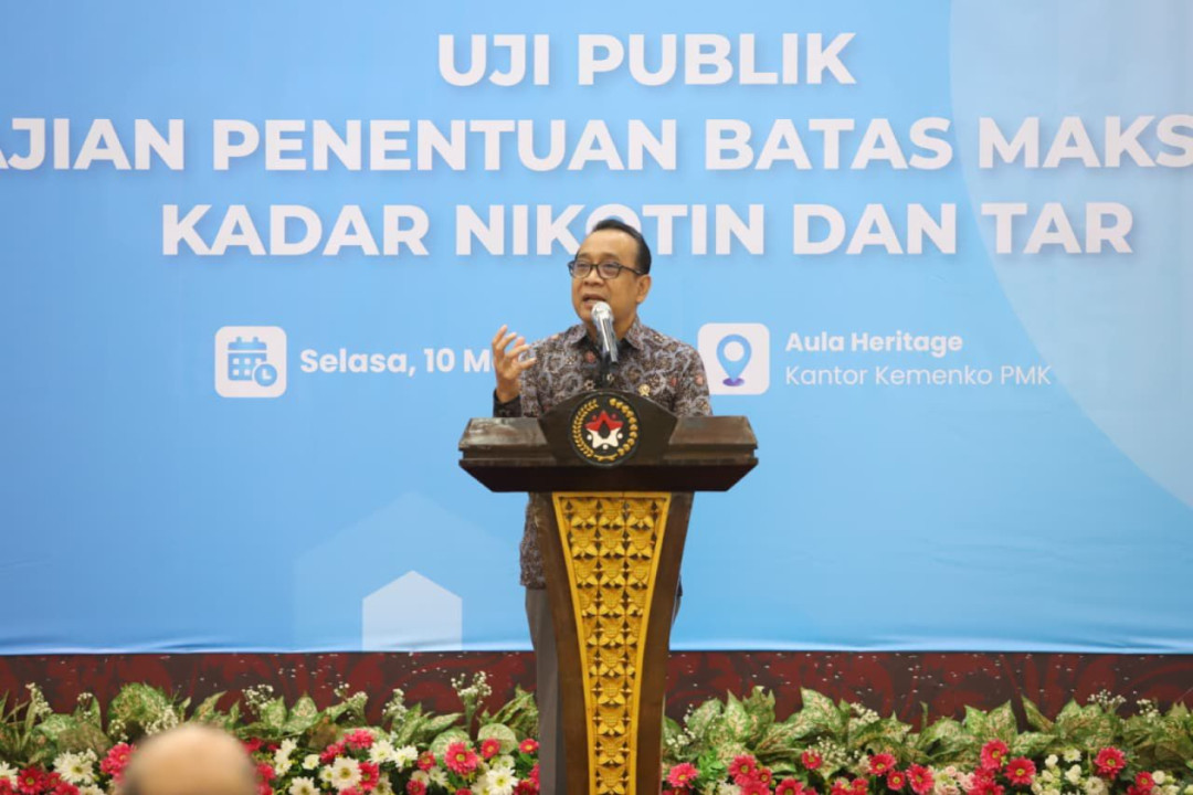 Pratikno: Penentuan Batas Nikotin dan Tar Harus Dengarkan Semua Pihak