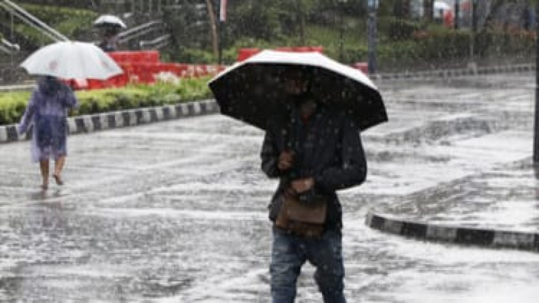 BMKG Prediksi Hujan Ringan Guyur Jakarta Sepanjang Hari Ini