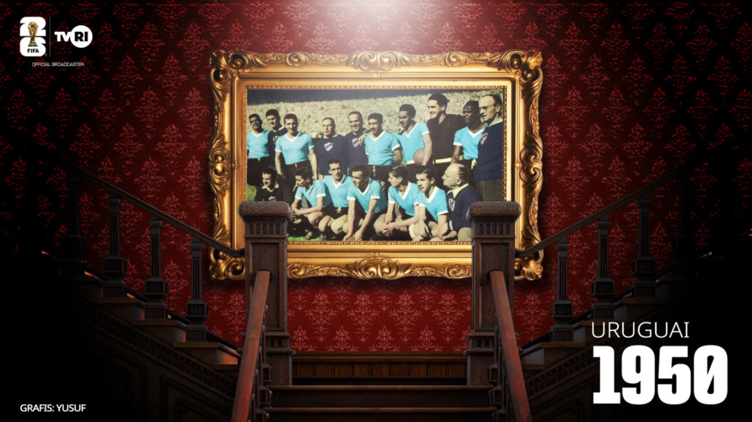 Uruguai 1950: Potret Tim Juara Piala Dunia Bermental Baja
