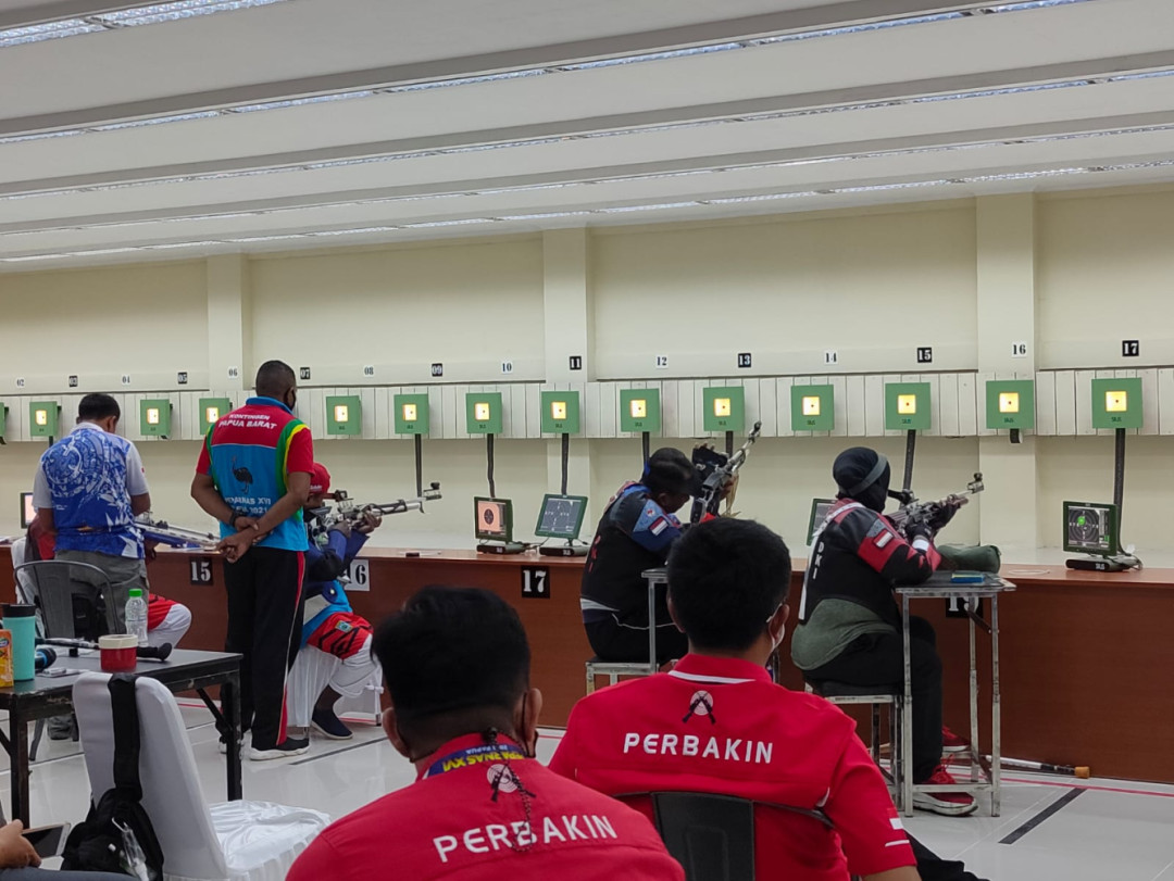 Cabor Menembak Gelar PET Sebelum Resmi Bertanding 9 November 2021