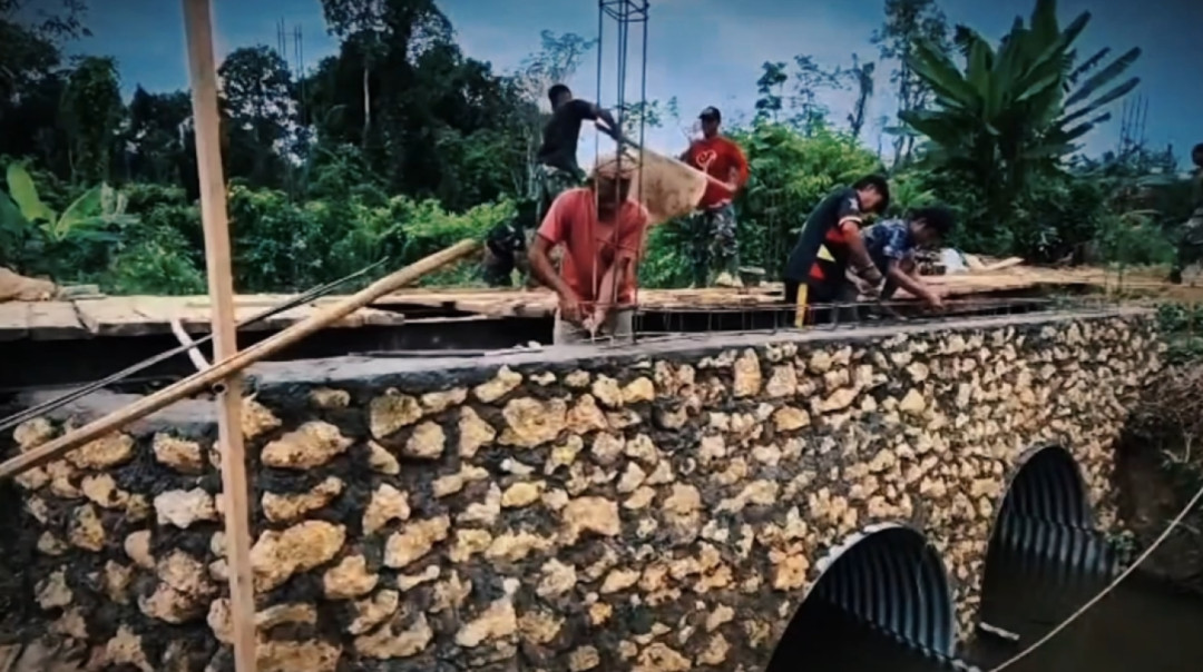Jembatan Perintis Garuda Rampung, Jarak Tempuh Warga Nias Barat Lebih Singkat
