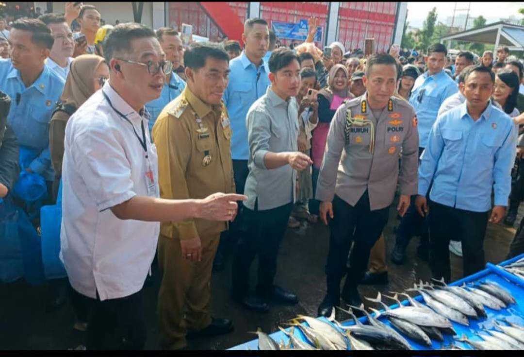 Wapres Gibran Pantau Harga Pangan di Manado