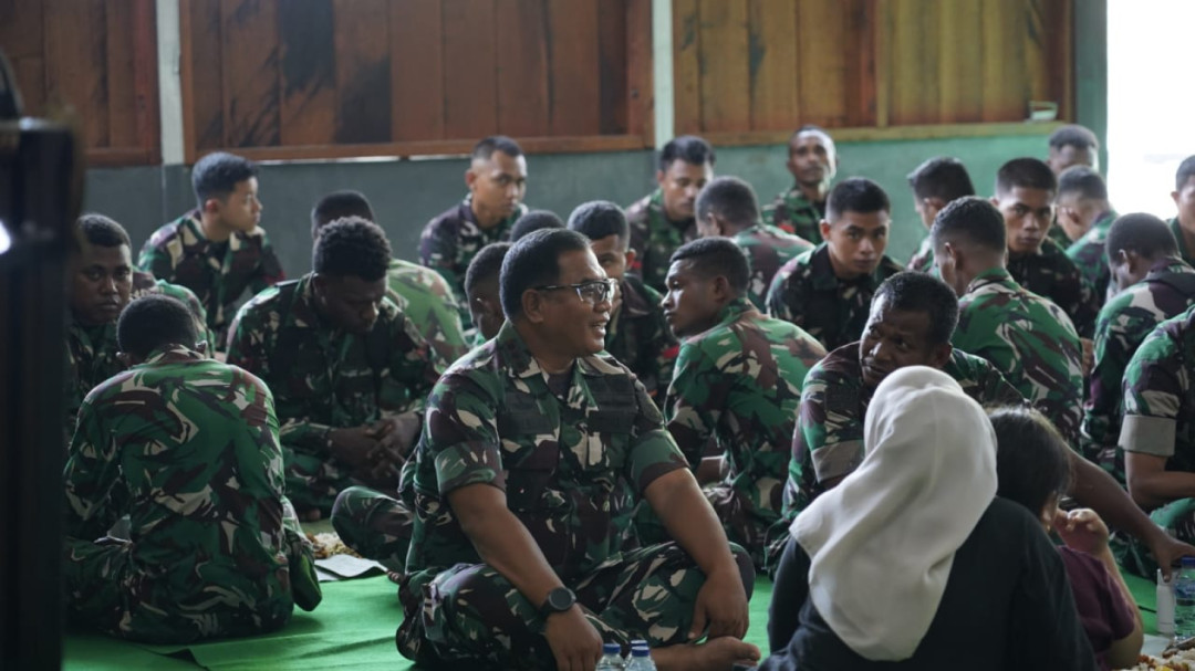 Syukuran HUT Kodam XVIII/Kasuari, Danrem Tegaskan Pentingnya Kebersamaan Prajurit