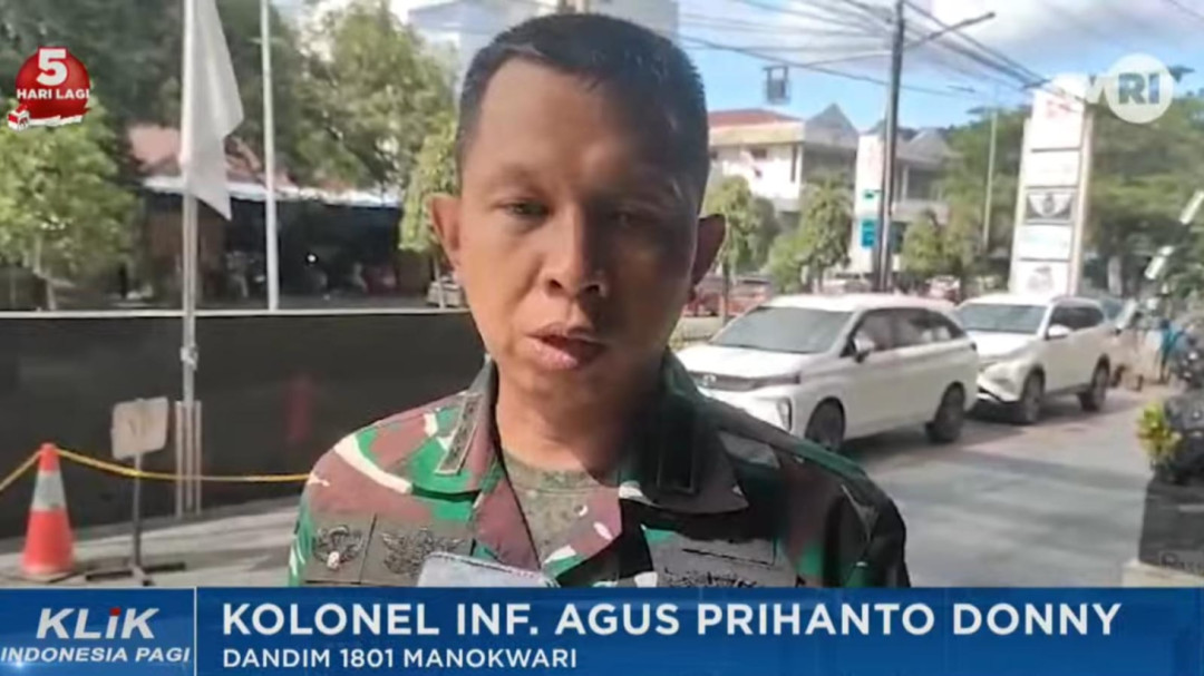 TNI Kodim 1801 Manokwari Siap Jaga Netralitas Selama Pilkada 2024