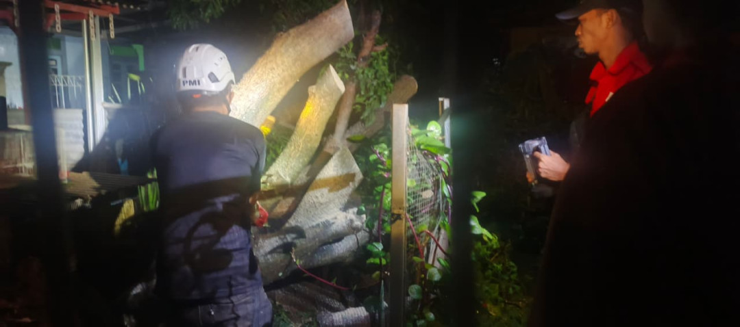 Hujan Lebat Picu Banjir di Kudus, Angin Kencang Terjang Kendal