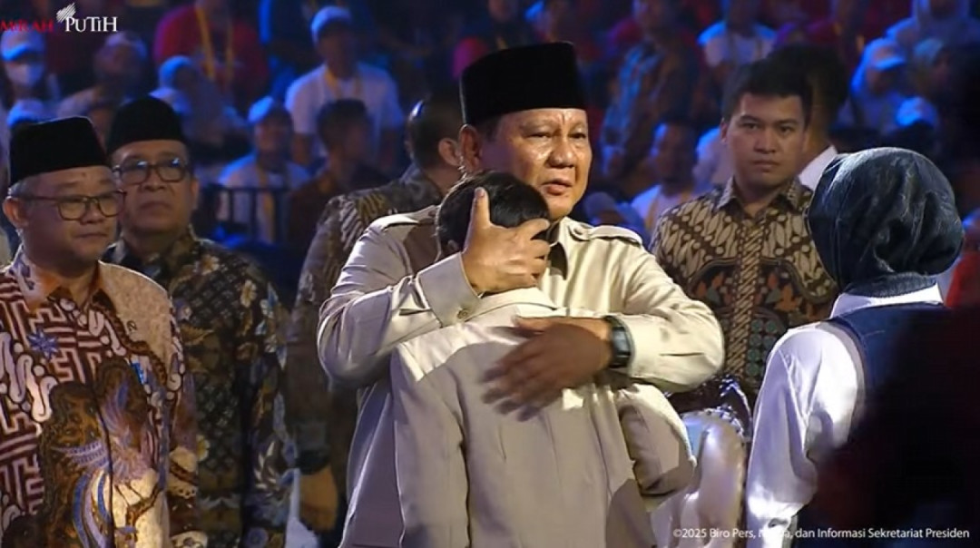 Prabowo Ingatkan Murid untuk Hormati Guru dan Jaga Sopan Santun