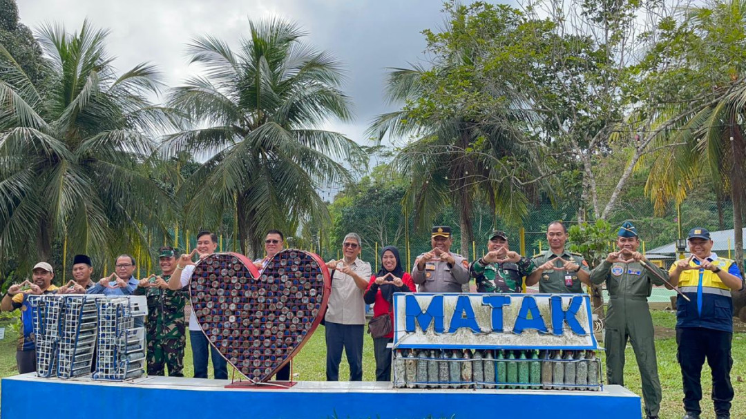 Bupati Aneng Lakukan Kunjungan Kerja ke Objek Vital Nasional di Matak Base