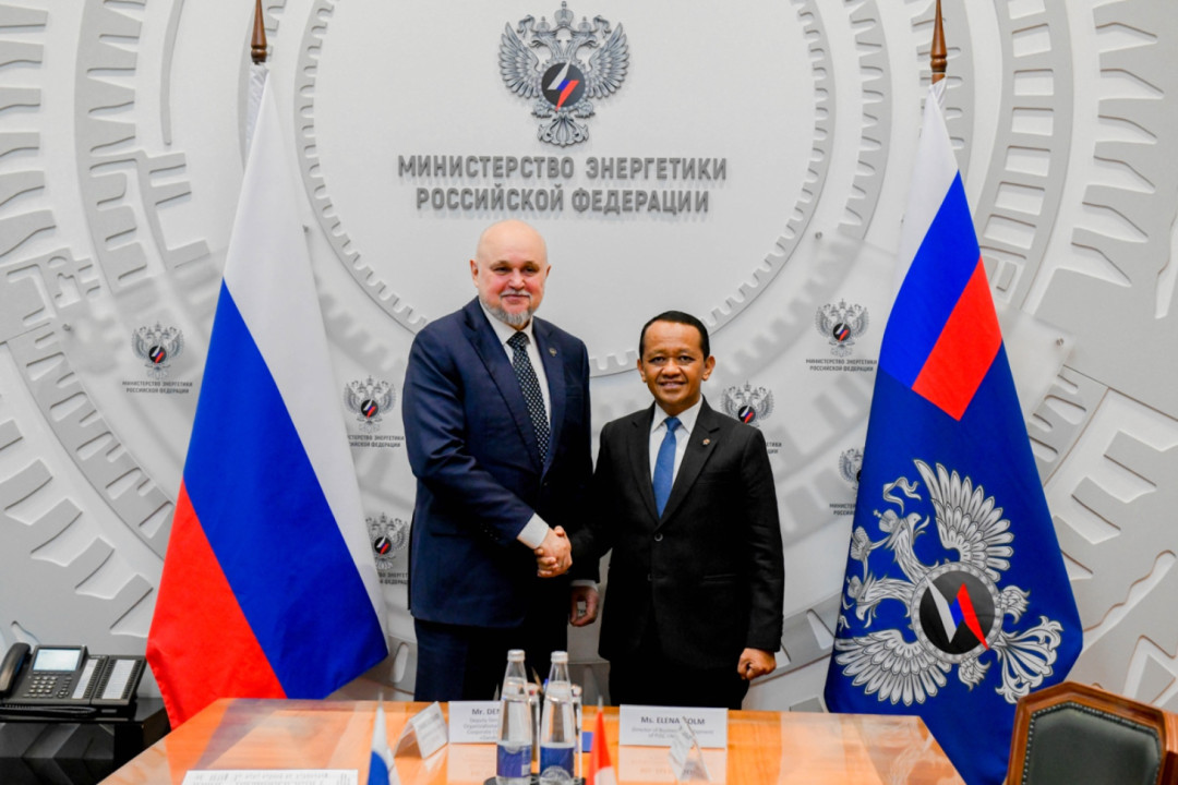 Selain Pasokan BBM, Indonesia Jajaki Kerja Sama Pembangunan Storage Crude dan Nuklir dengan Rusia