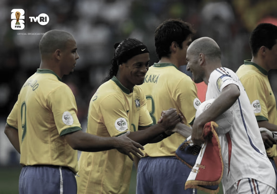 Masterclass Zidane: Saat Perancis Bungkam Brasil 2006