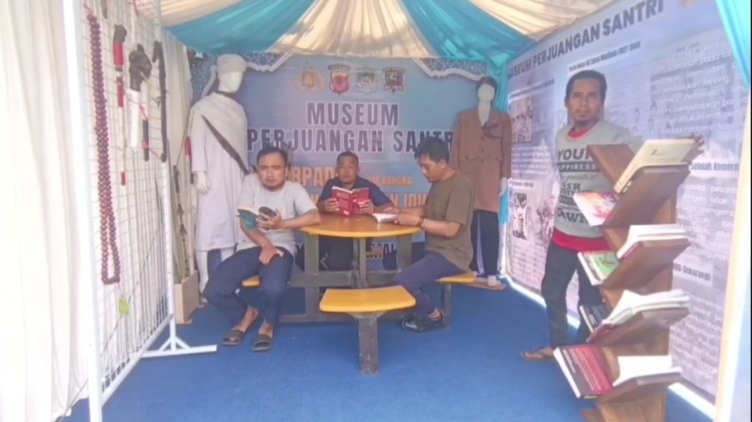 Pos Terpadu Singaparna Tawarkan Museum Mini dan Hiburan bagi Pemudik