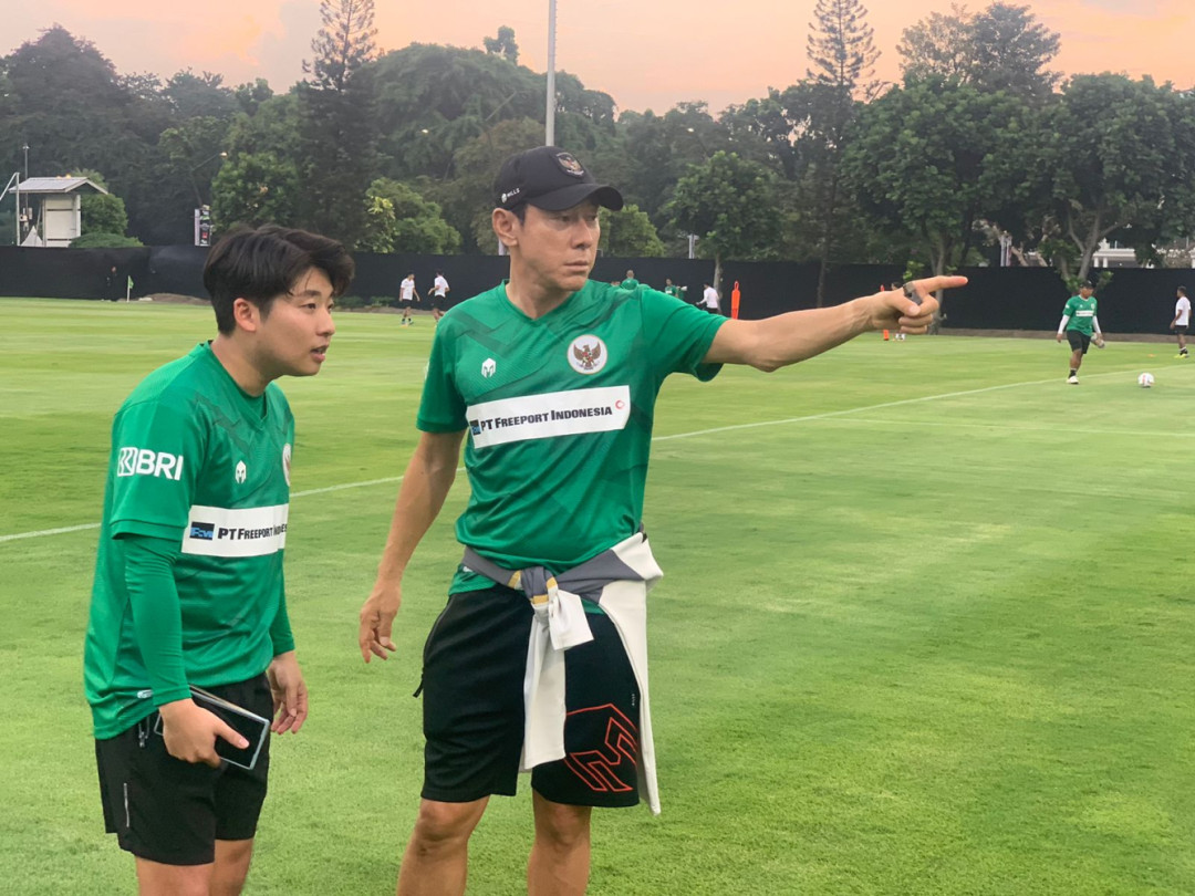 Jelang Indonesia vs Argentina: Shin Tae-yong Harap Pemain Berlaga dengan Hati