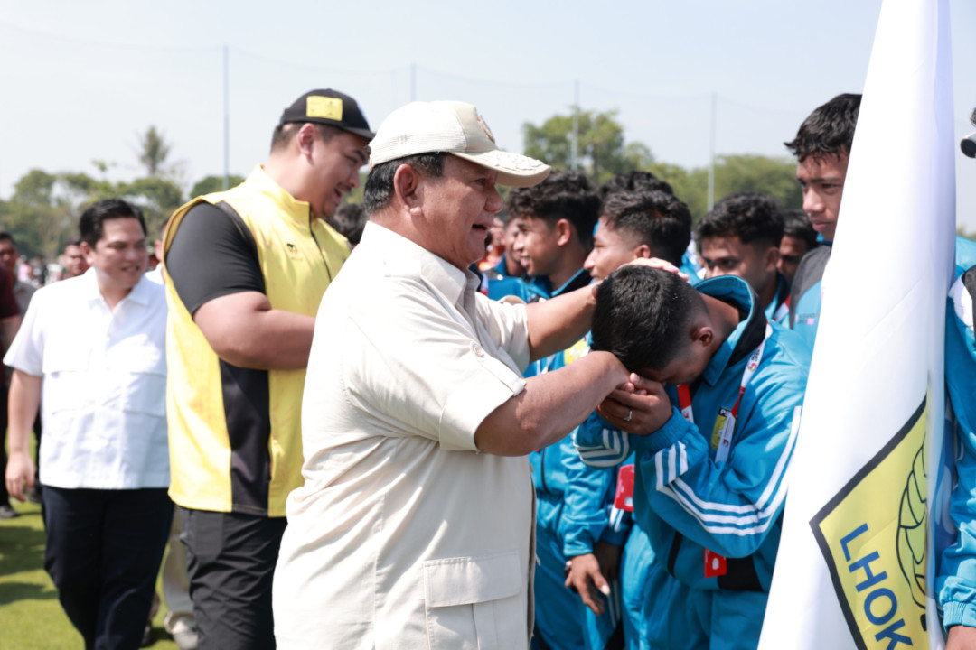 Dorong Kemajuan Sepak Bola Tanah Air, Prabowo Bakal Kirim Timnas U-20 Latihan di Qatar