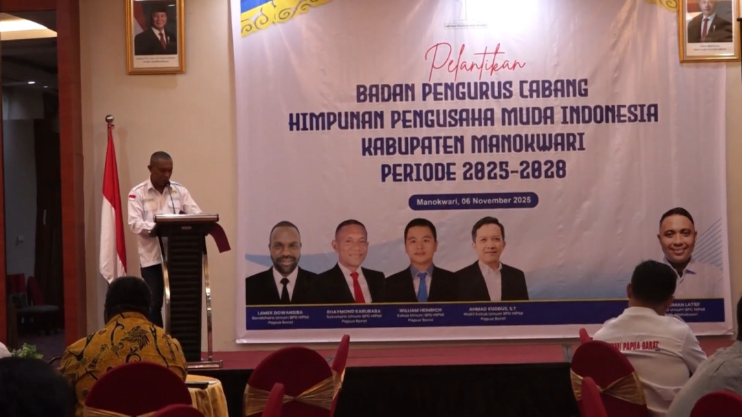 HIPMI Kabupaten Manokwari Siap Bersinergi dengan Program Pemerintah Daerah