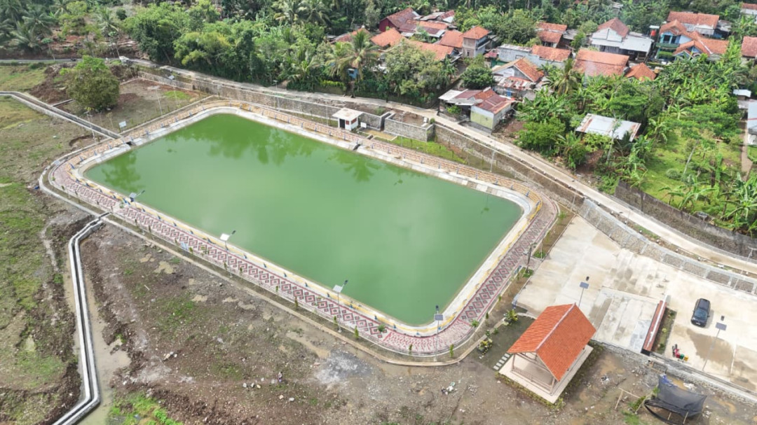 Menteri PU: Embung Kejawar–Kedunggede Tuntas, Irigasi Dipastikan Jalan