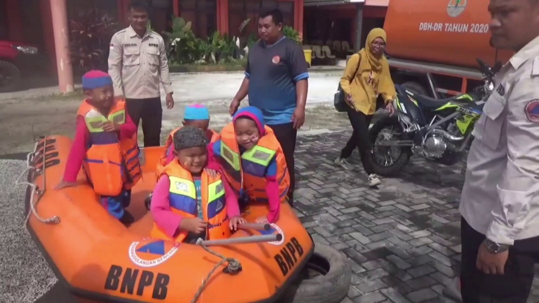Anak-Anak Usia Dini di Kotawaringin Timur Dilatih Mengenal Kebencanaan