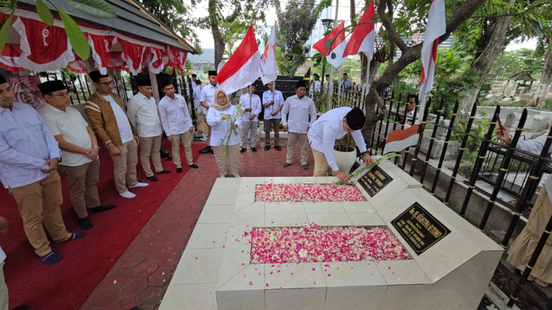 Peringati HUT ke-18, Gerindra Surabaya Gelar Ziarah dan Konsolidasi Nilai Kebangsaan