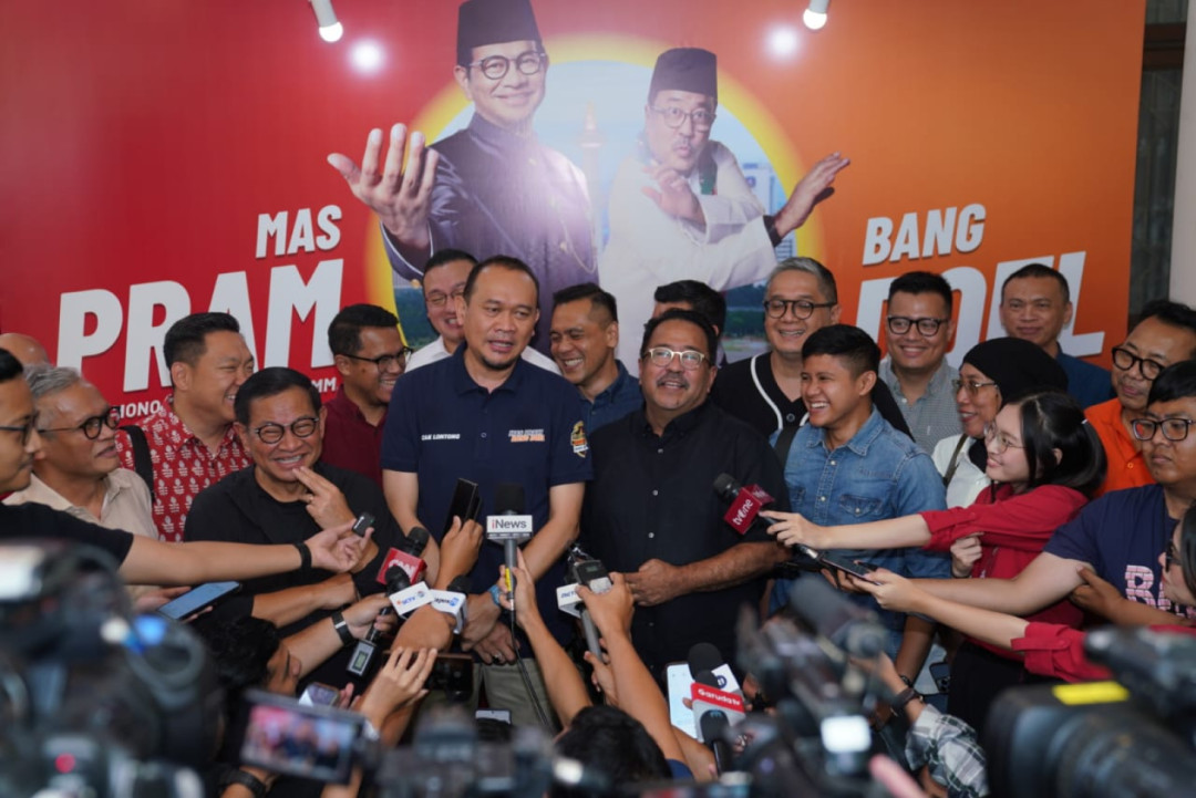 Rapat Perdana Tim Pemenangan, Pramono-Rano Segara Siapkan Program Unggulan