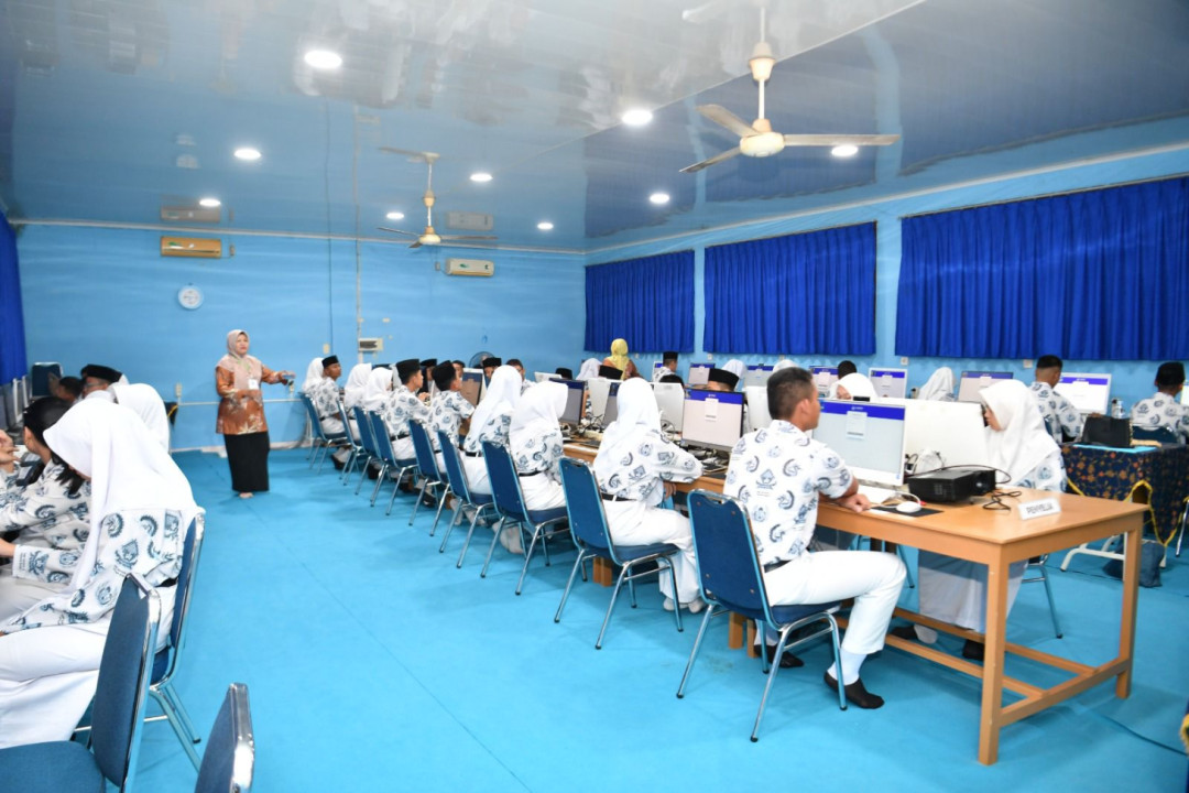 Pelaksanaan TKA di Riau Hari Keempat Berlangsung Tertib