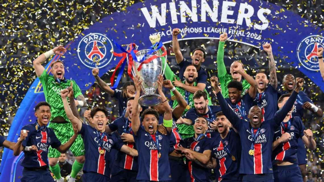 PSG Hancurkan Inter Milan 5-0 , Doué Cetak Sejarah, Paris Juara Eropa!