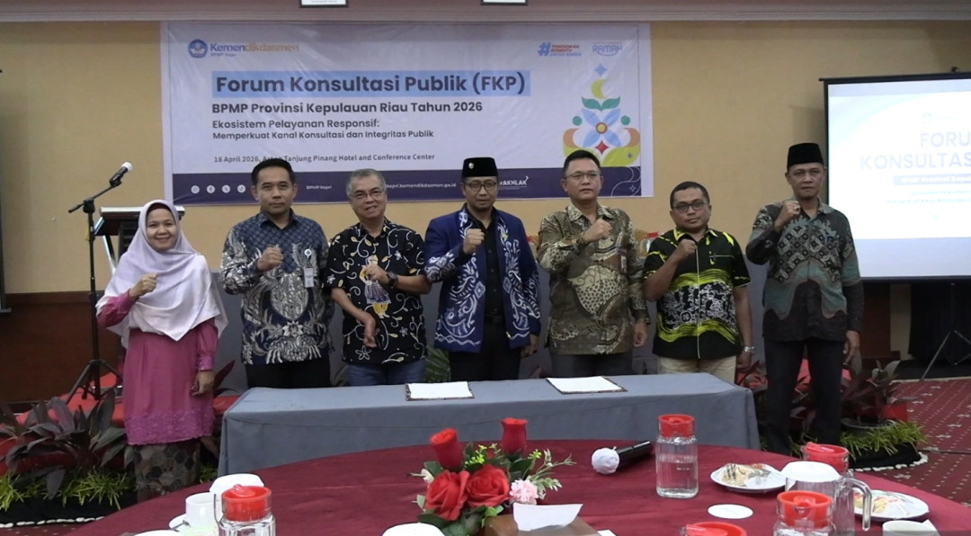 BPMP Kepri Perkuat Integritas Pelayanan Publik Melalui Forum Konsultasi Publik 2026