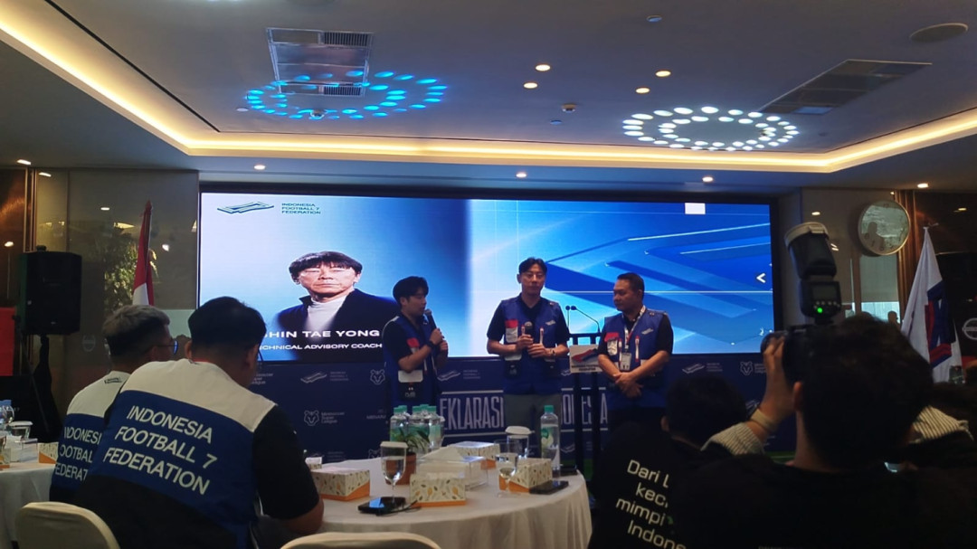 Shin Tae-yong Ditunjuk Jadi Penasehat Pelatih Timnas Football 7 Indonesia