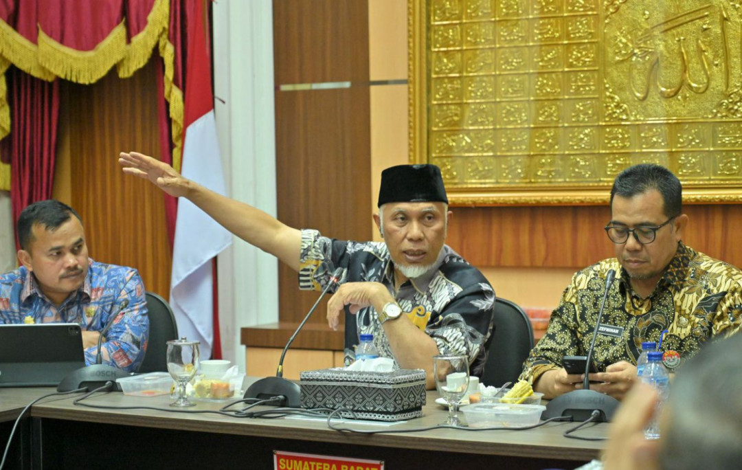 Atasi Krisis Air di Padang, Gubernur Sumbat Targetkan Penanganan Tuntas Sebelum Ramadan