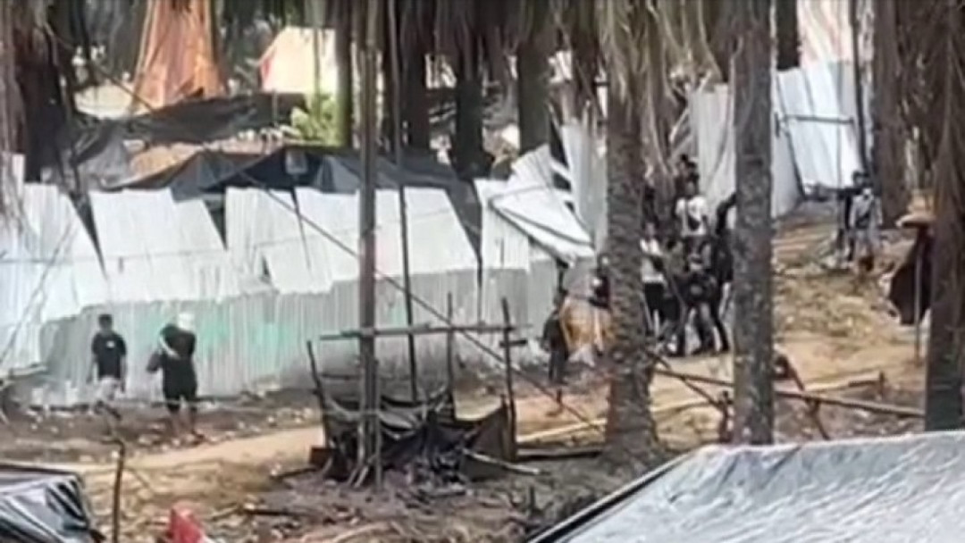 Bentrok di Desa Tanjung Dalam, Polisi Amankan Lokasi Sumur Minyak Ilegal